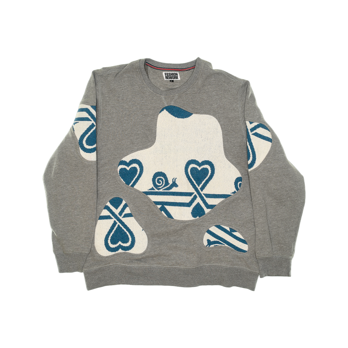 Snails & Hearts Amoeba Tapestry Pullover