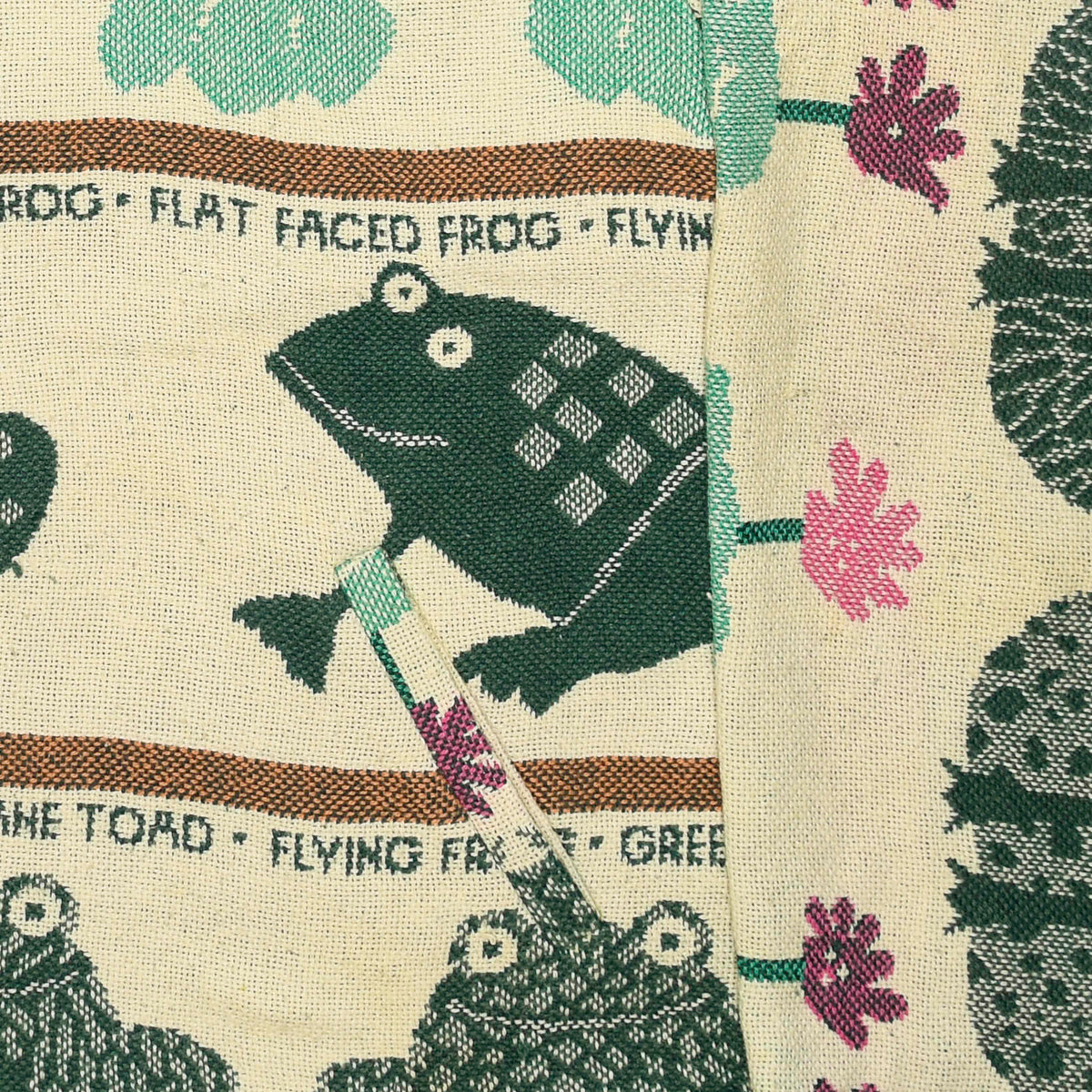 Frog & Fish Double Tapestry Zip Through