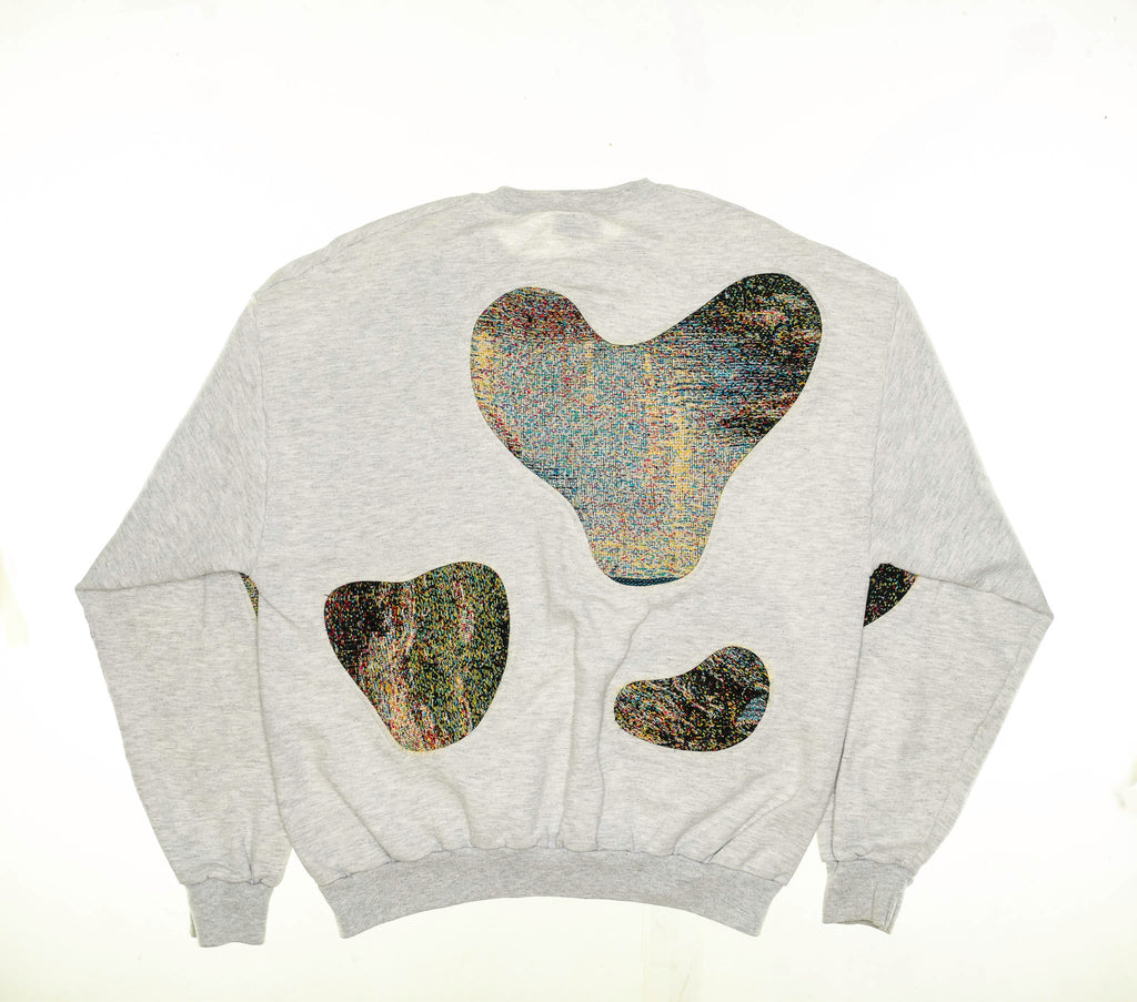 Streetlamp & House Amoeba Tapestry Pullover