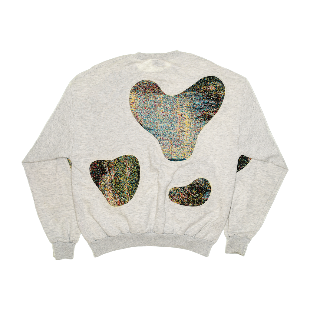 Streetlamp & House Amoeba Tapestry Pullover