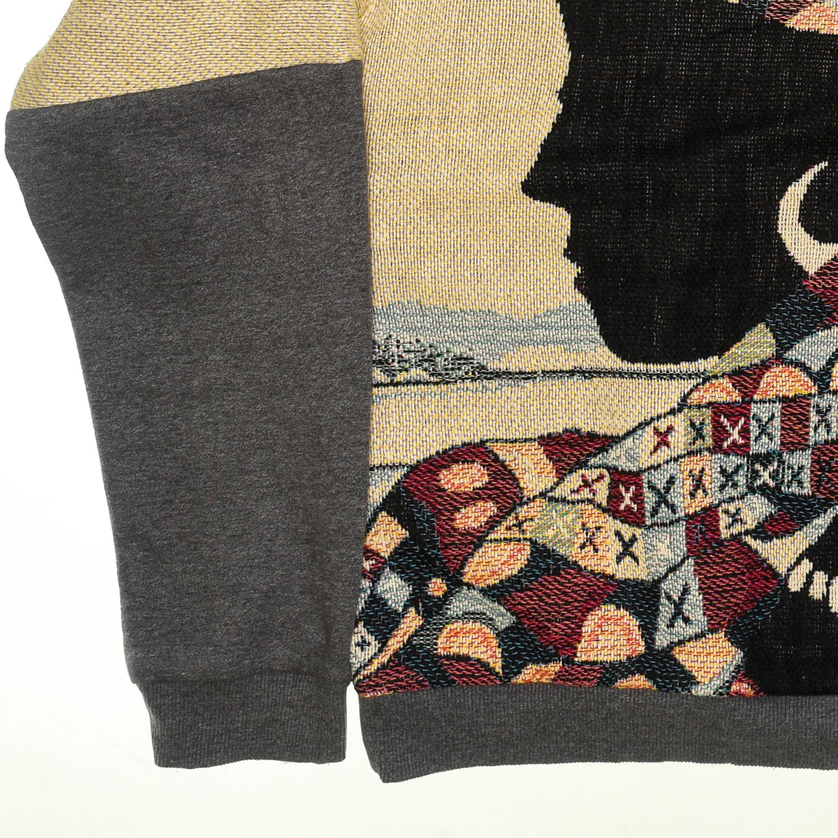 Ethnic Woman Full Tapestry Panel Pullover