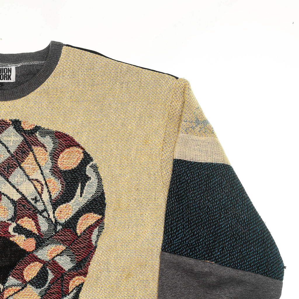 Ethnic Woman Full Tapestry Panel Pullover