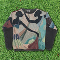 Elegant Dancers Tapestry Panel Pullover