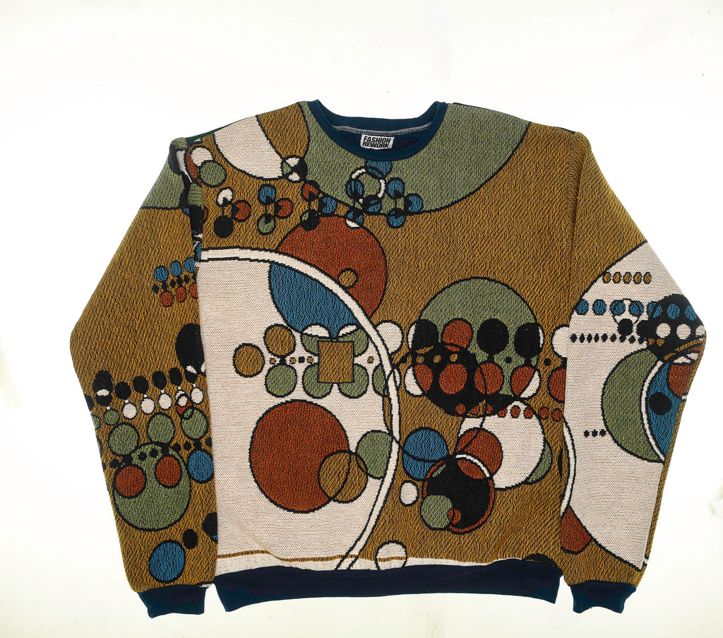 Midway Gardens Mural Earth Frank Lloyd Wright Tapestry Panel Pullover