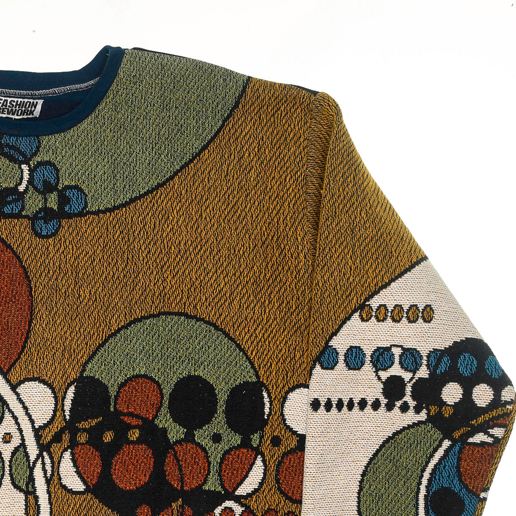 Midway Gardens Mural Earth Frank Lloyd Wright Tapestry Panel Pullover
