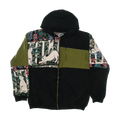 Garden Cats Patchwork Tapestry Zip Up