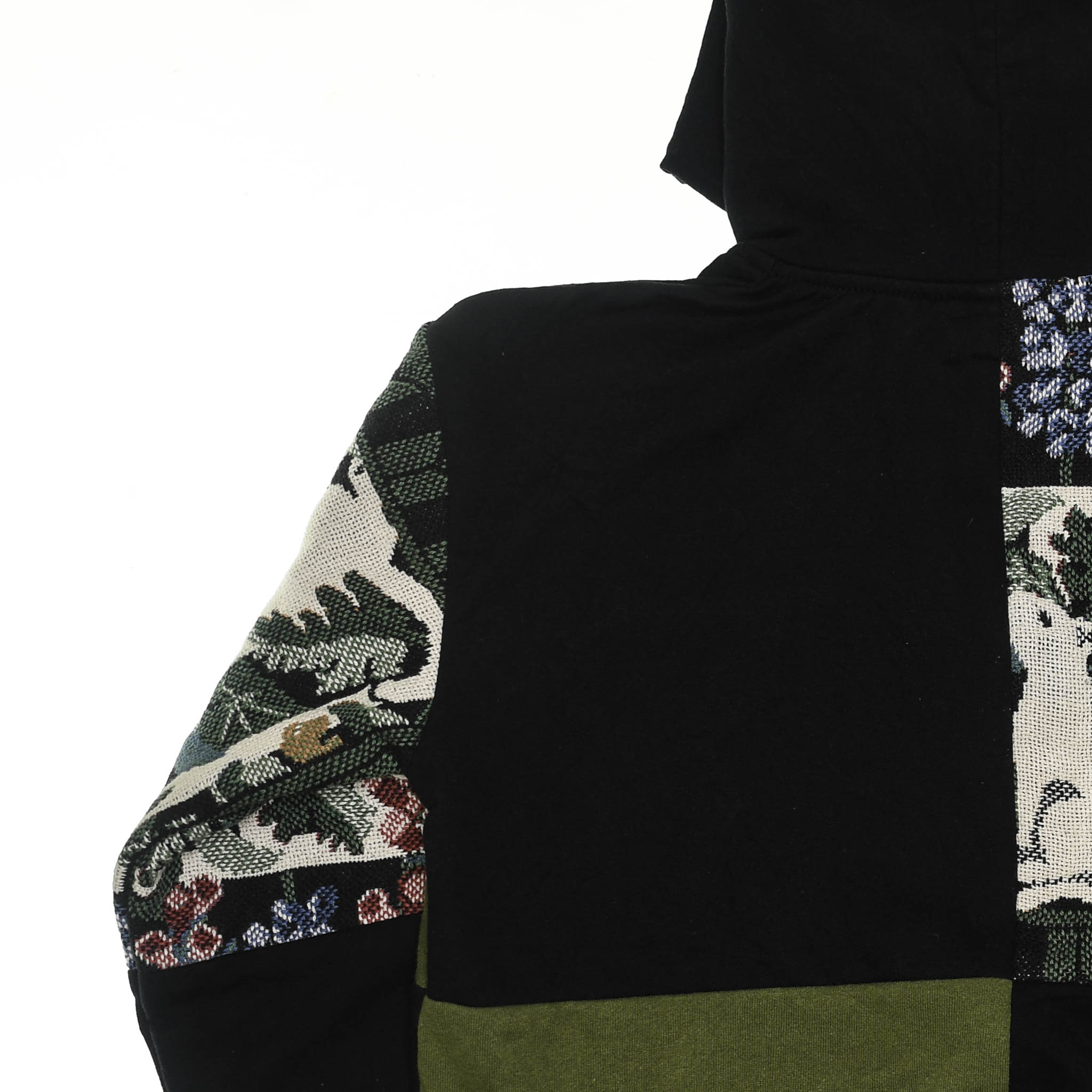 Garden Cats Patchwork Tapestry Zip Up