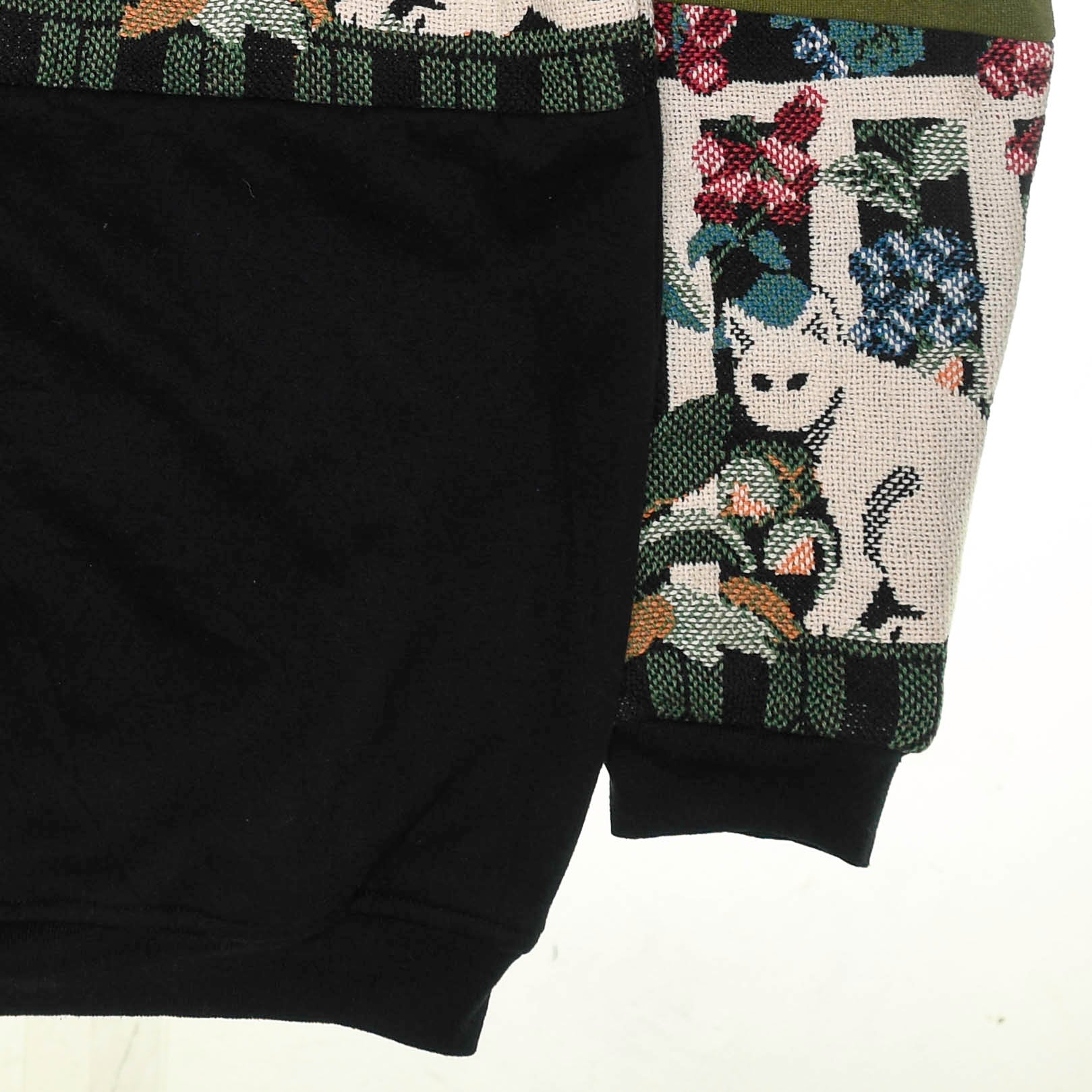Garden Cats Patchwork Tapestry Zip Up
