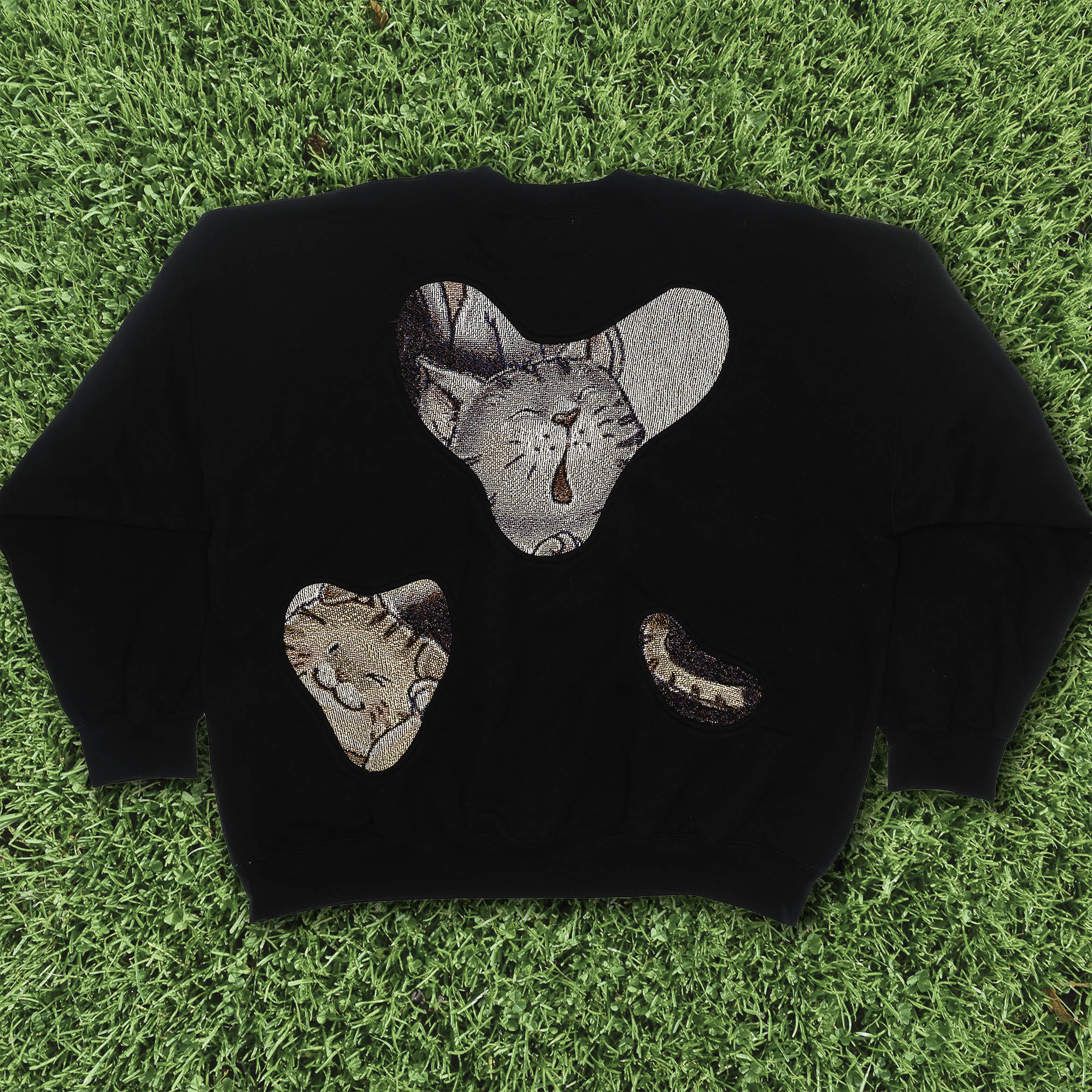 Kawaii Cats Amoeba Tapestry Pullover
