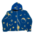 Starry Sky & Planets Double Tapestry Zip Through