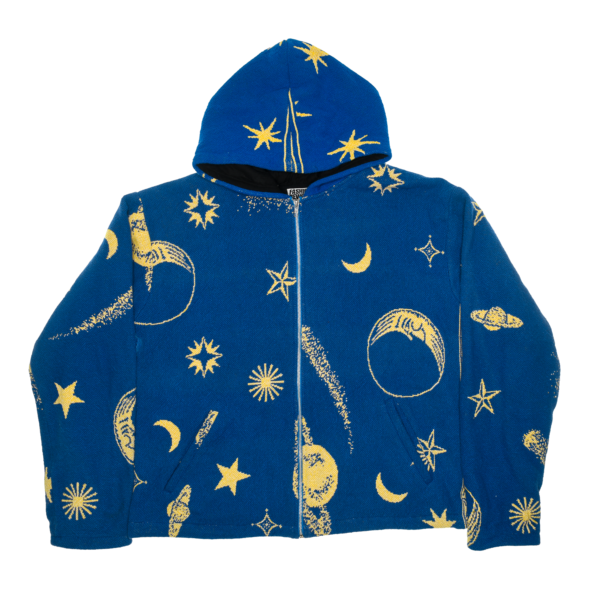 Starry Sky & Planets Double Tapestry Zip Through