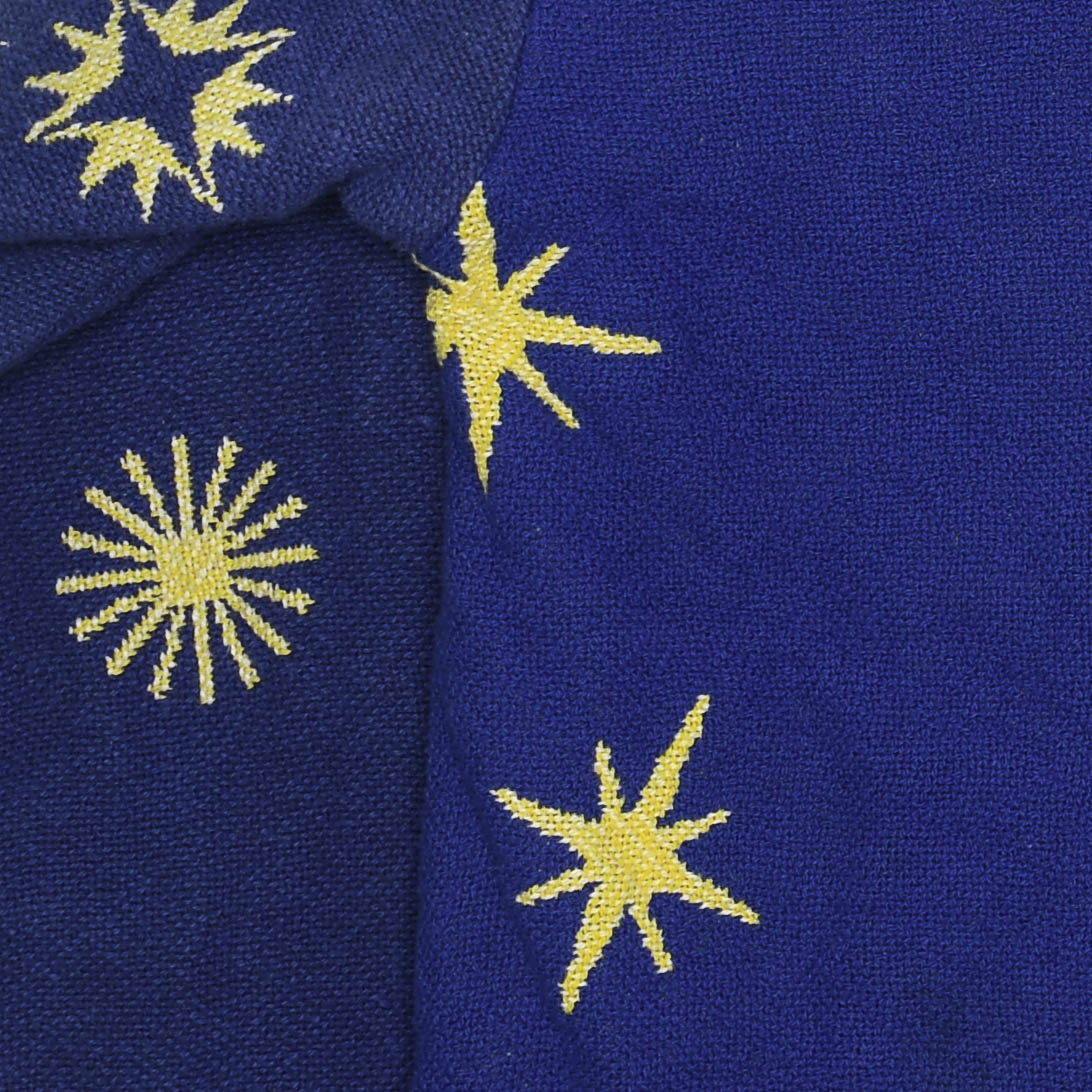 Starry Sky & Planets Double Tapestry Zip Coat