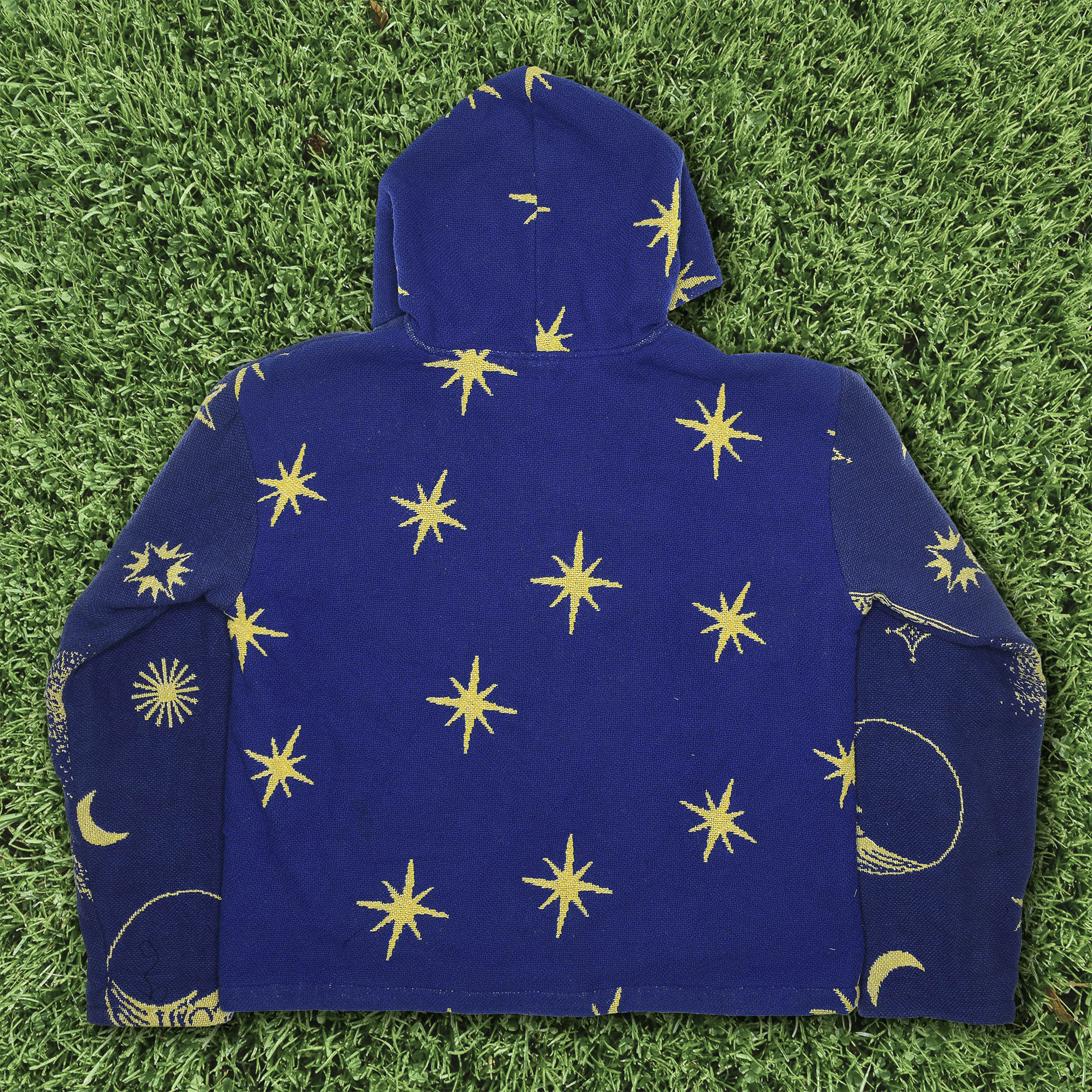 Starry Sky & Planets Double Tapestry Zip Coat