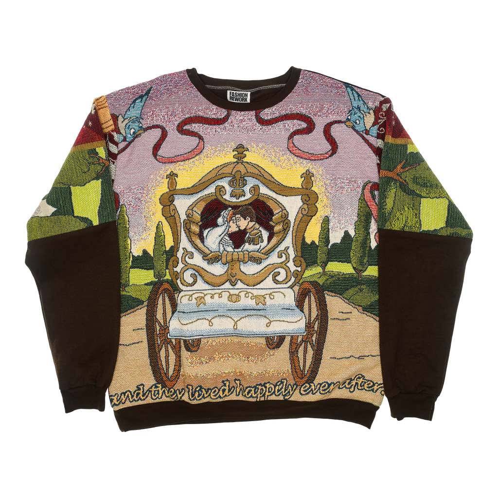 Cinderella Happily Ever After Full Tapestry Panel Pullover