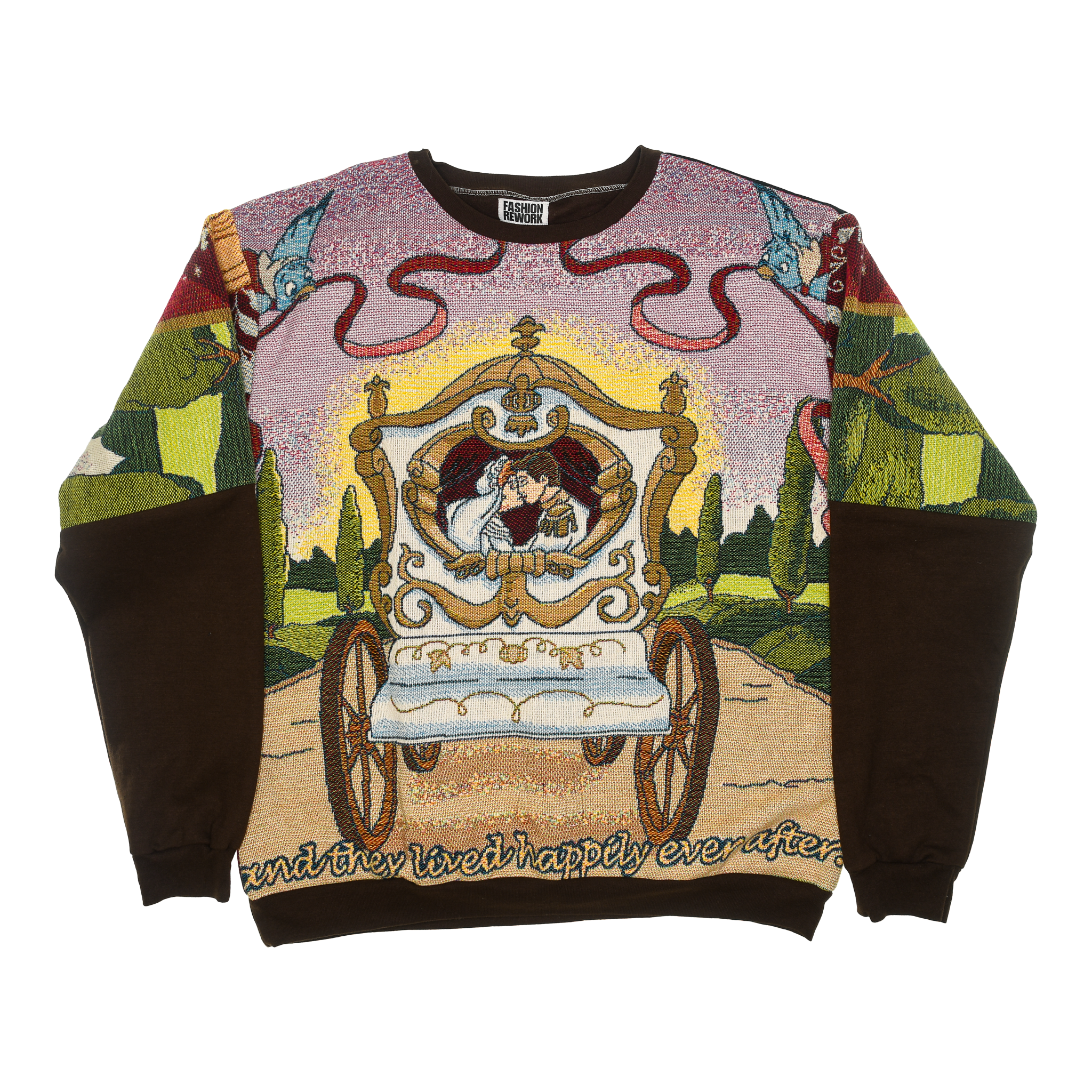Cinderella Happily Ever After Full Tapestry Panel Pullover