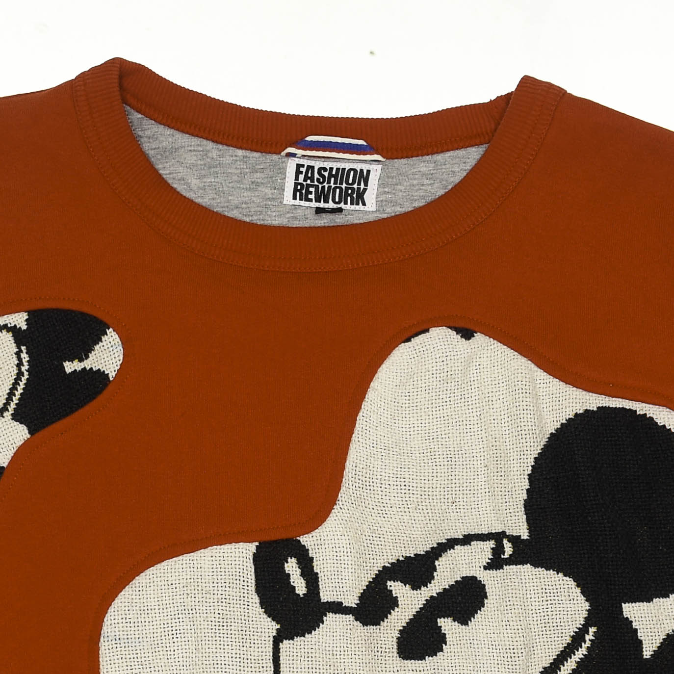 Vintage Mickey Mouse Amoeba Tapestry Pullover