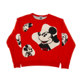 Vintage Mickey Mouse Amoeba Tapestry Pullover