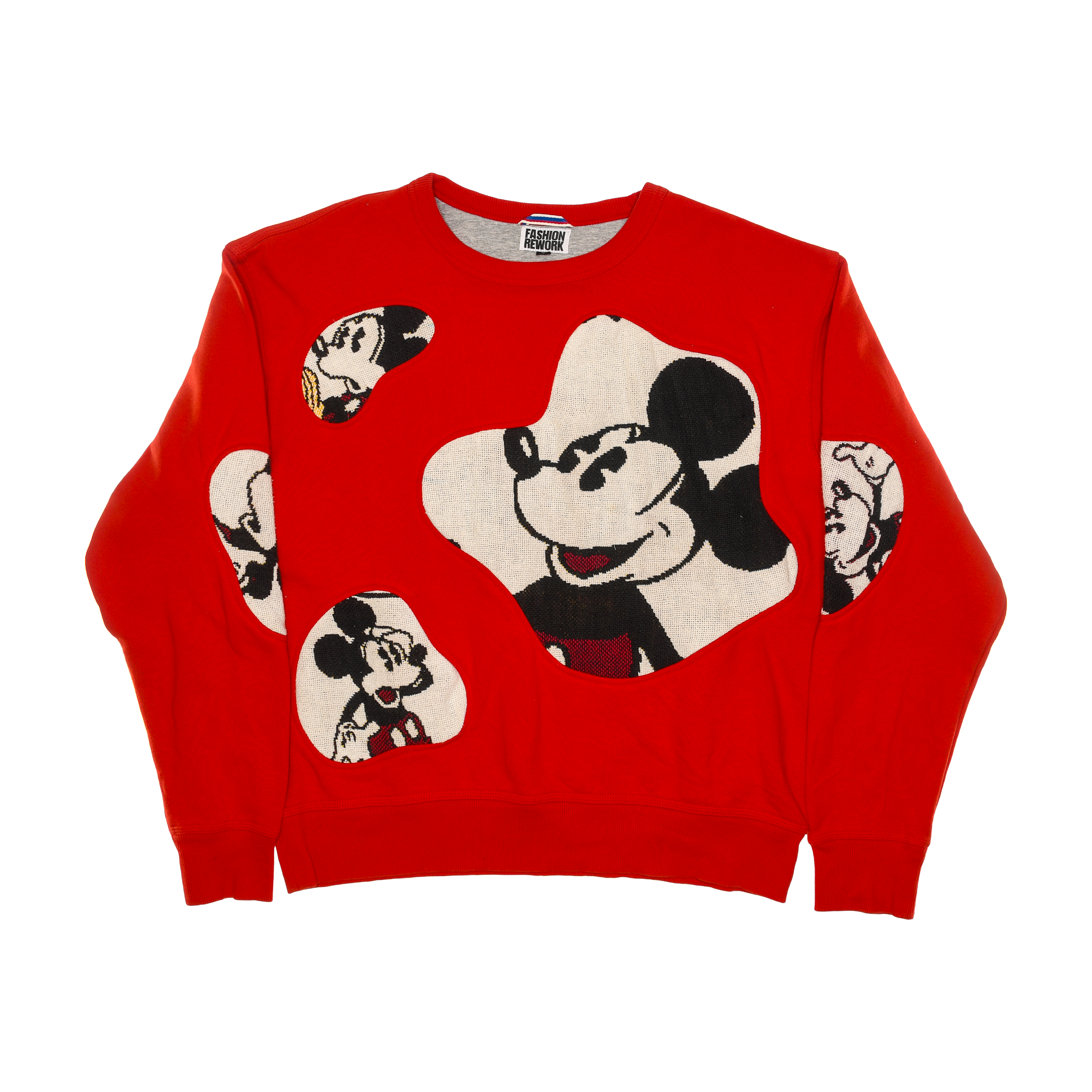 Vintage Mickey Mouse Amoeba Tapestry Pullover