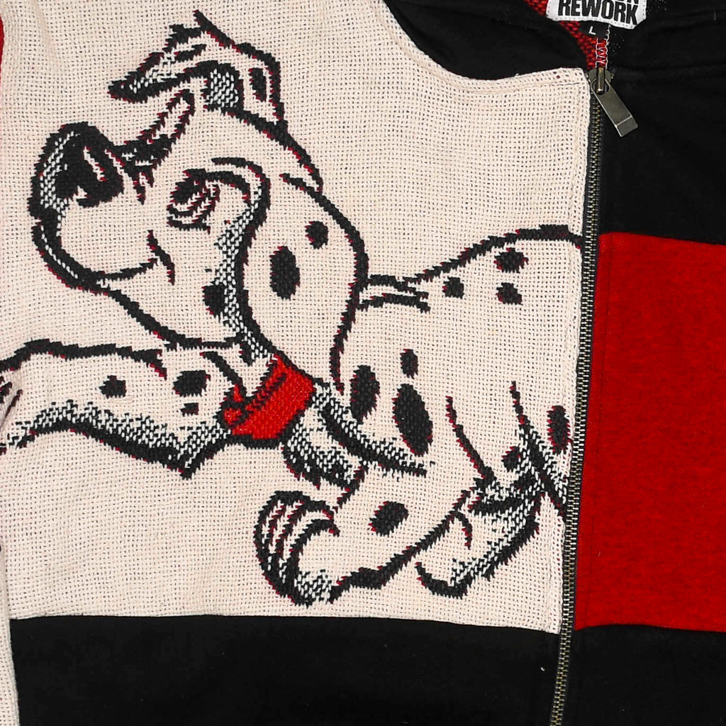 101 Dalmatians Patchwork Tapestry Zip Up