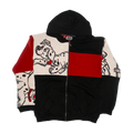 101 Dalmatians Patchwork Tapestry Zip Up