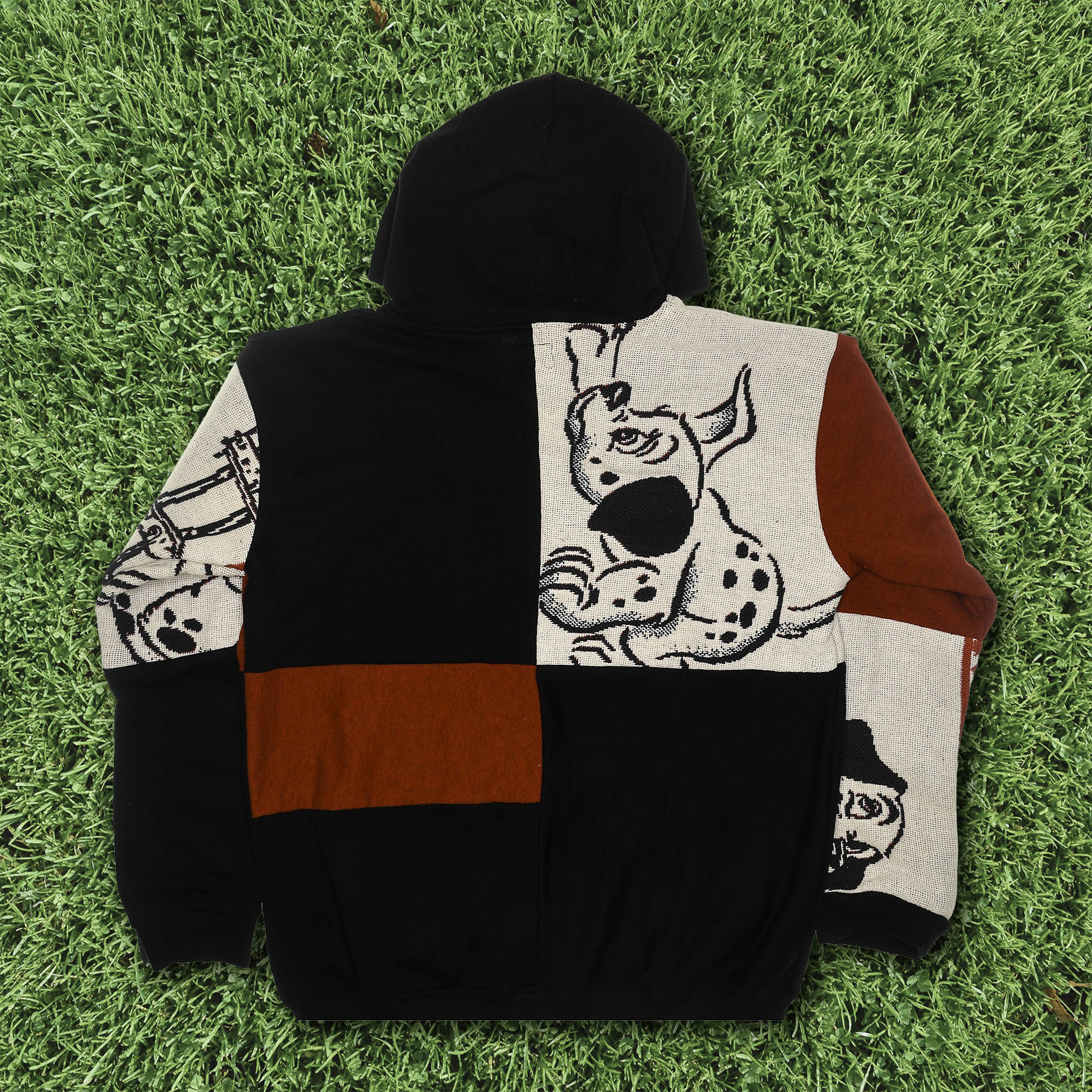 101 Dalmatians Patchwork Tapestry Zip Up