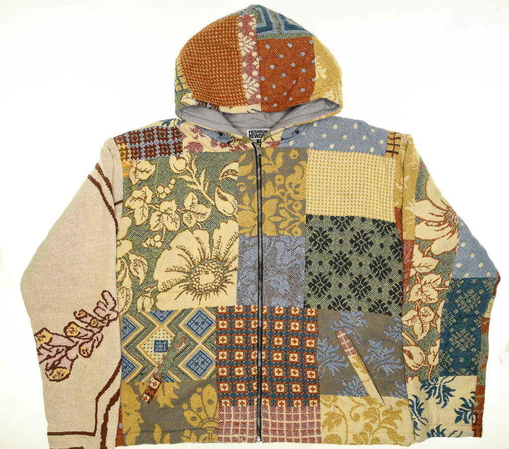 Whimsical Winnie-the-Pooh Double Tapestry Zip Coat