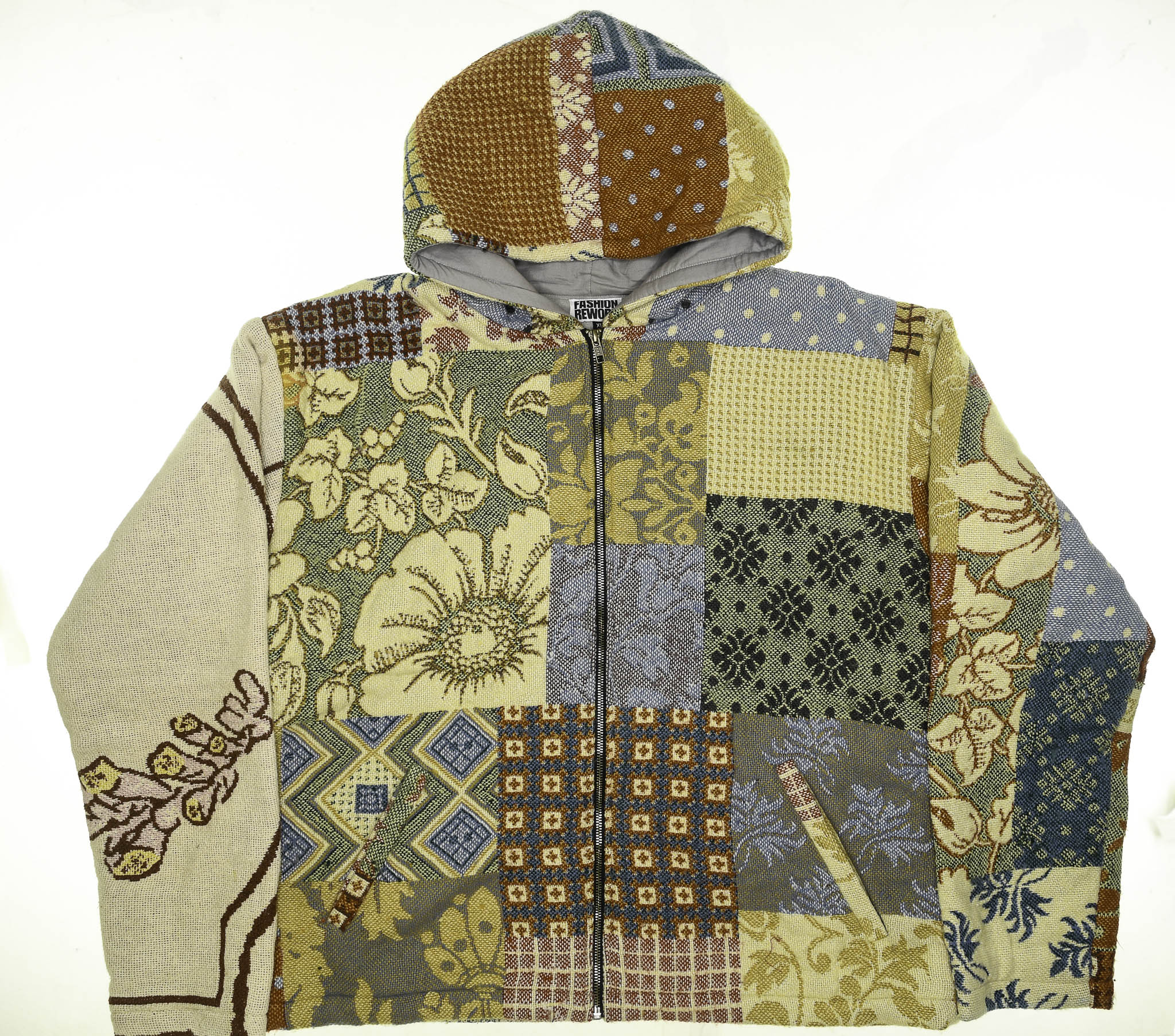 Whimsical Winnie-the-Pooh Double Tapestry Zip Coat