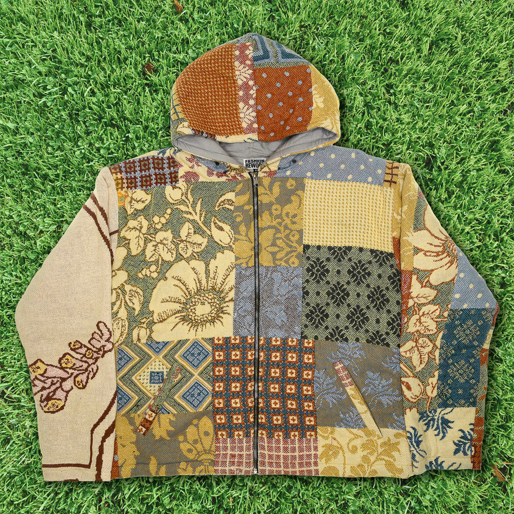 Whimsical Winnie-the-Pooh Double Tapestry Zip Coat