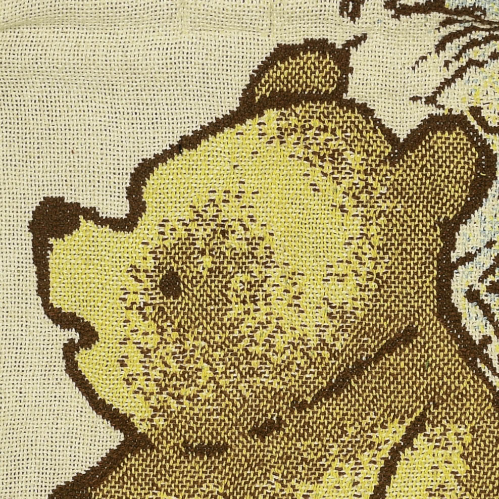 Whimsical Winnie-the-Pooh Double Tapestry Zip Coat