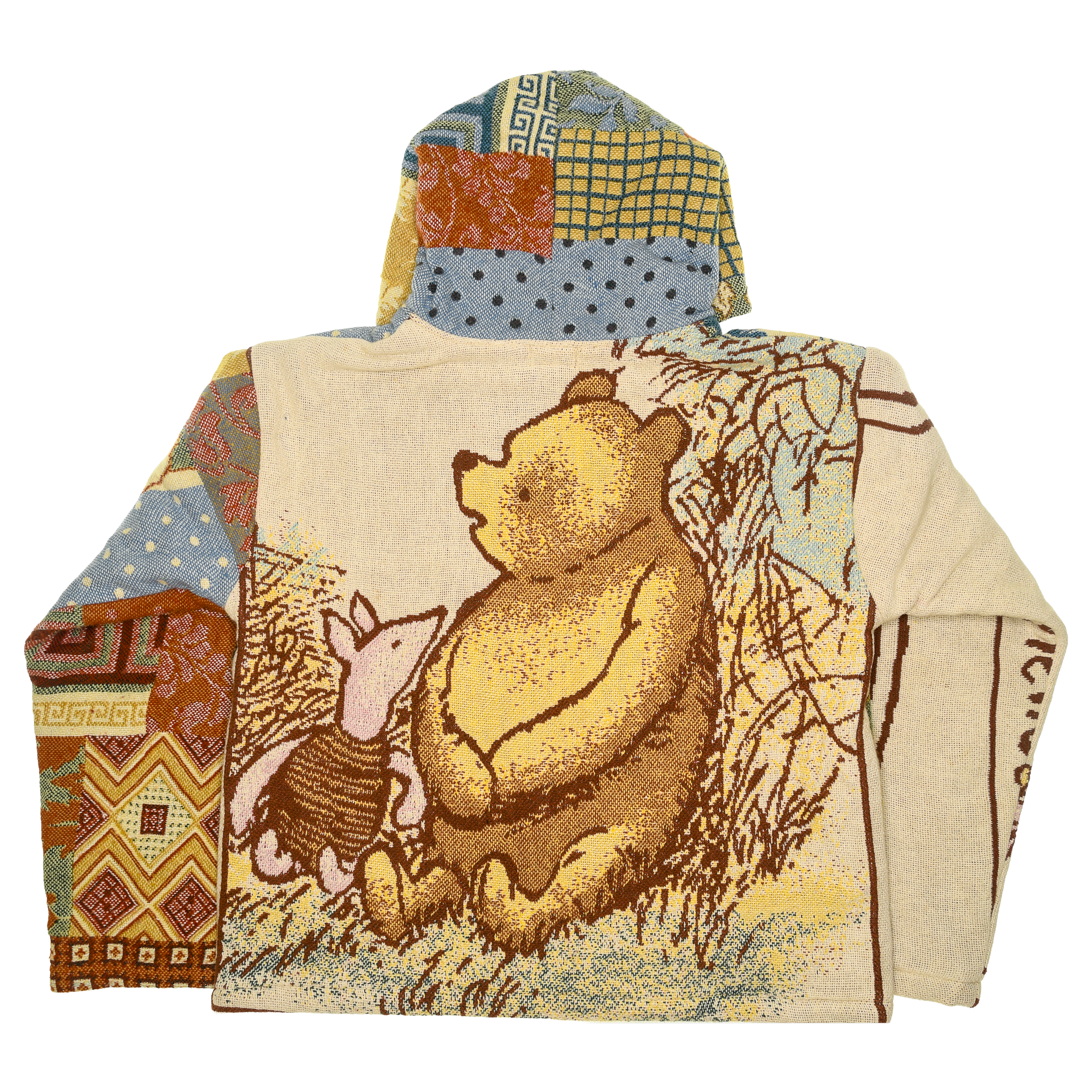 Whimsical Winnie-the-Pooh Double Tapestry Zip Through