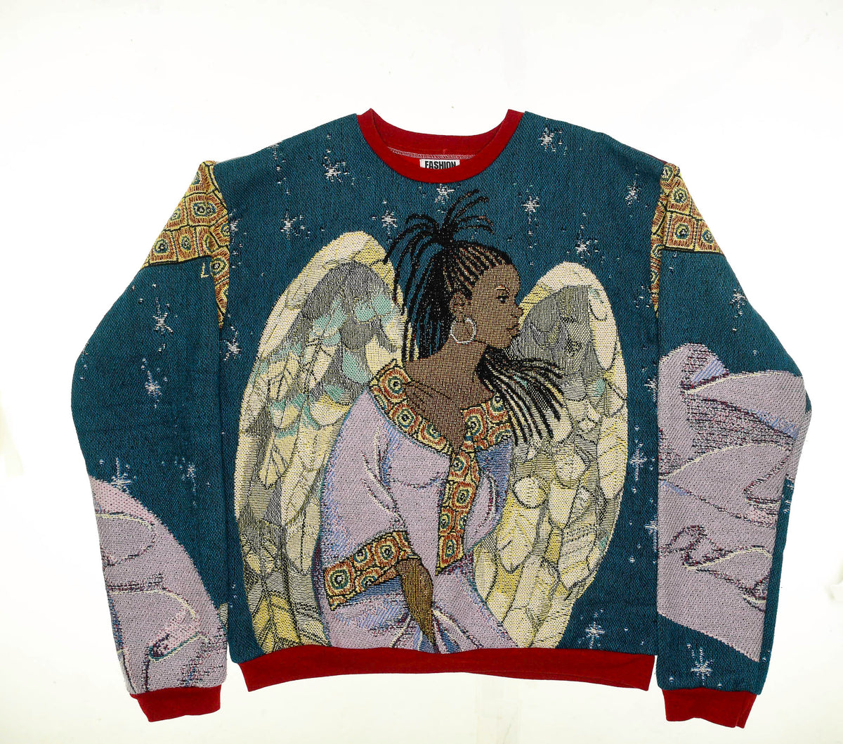 Night Angel Full Tapestry Panel Pullover
