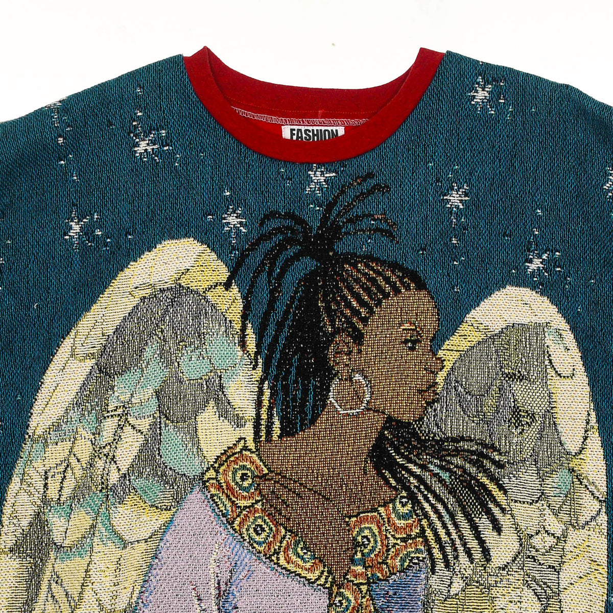 Night Angel Full Tapestry Panel Pullover