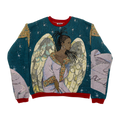 Night Angel Full Tapestry Panel Pullover