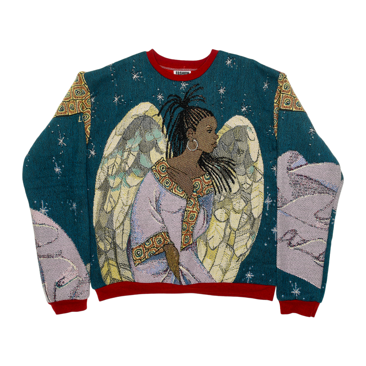 Night Angel Full Tapestry Panel Pullover