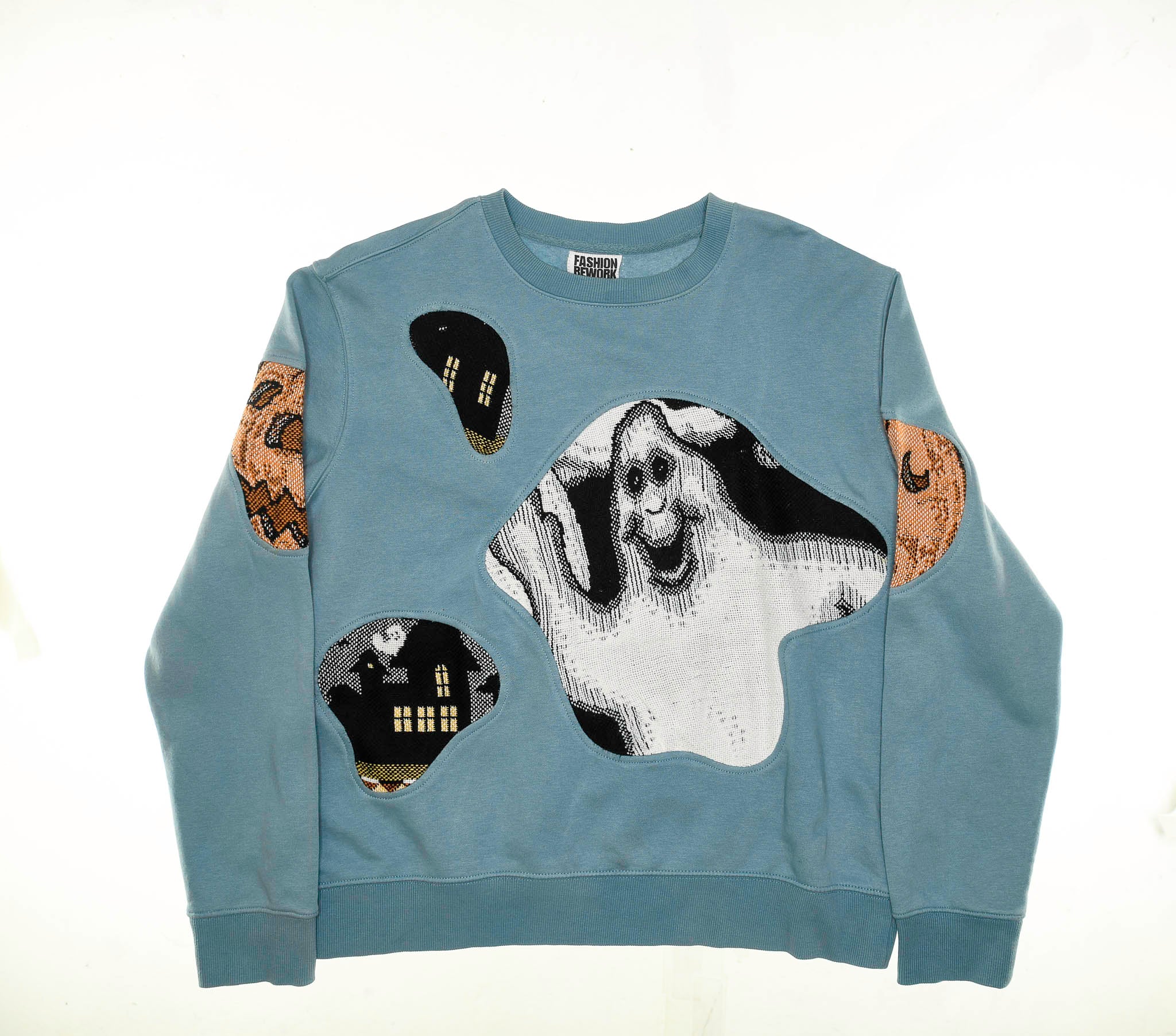 Halloween Amoeba Tapestry Pullover