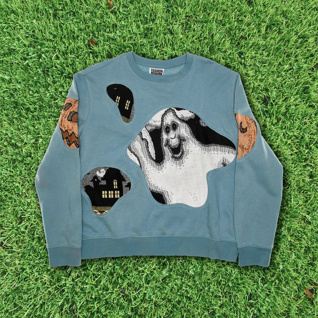 Halloween Amoeba Tapestry Pullover