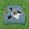 Halloween Amoeba Tapestry Pullover