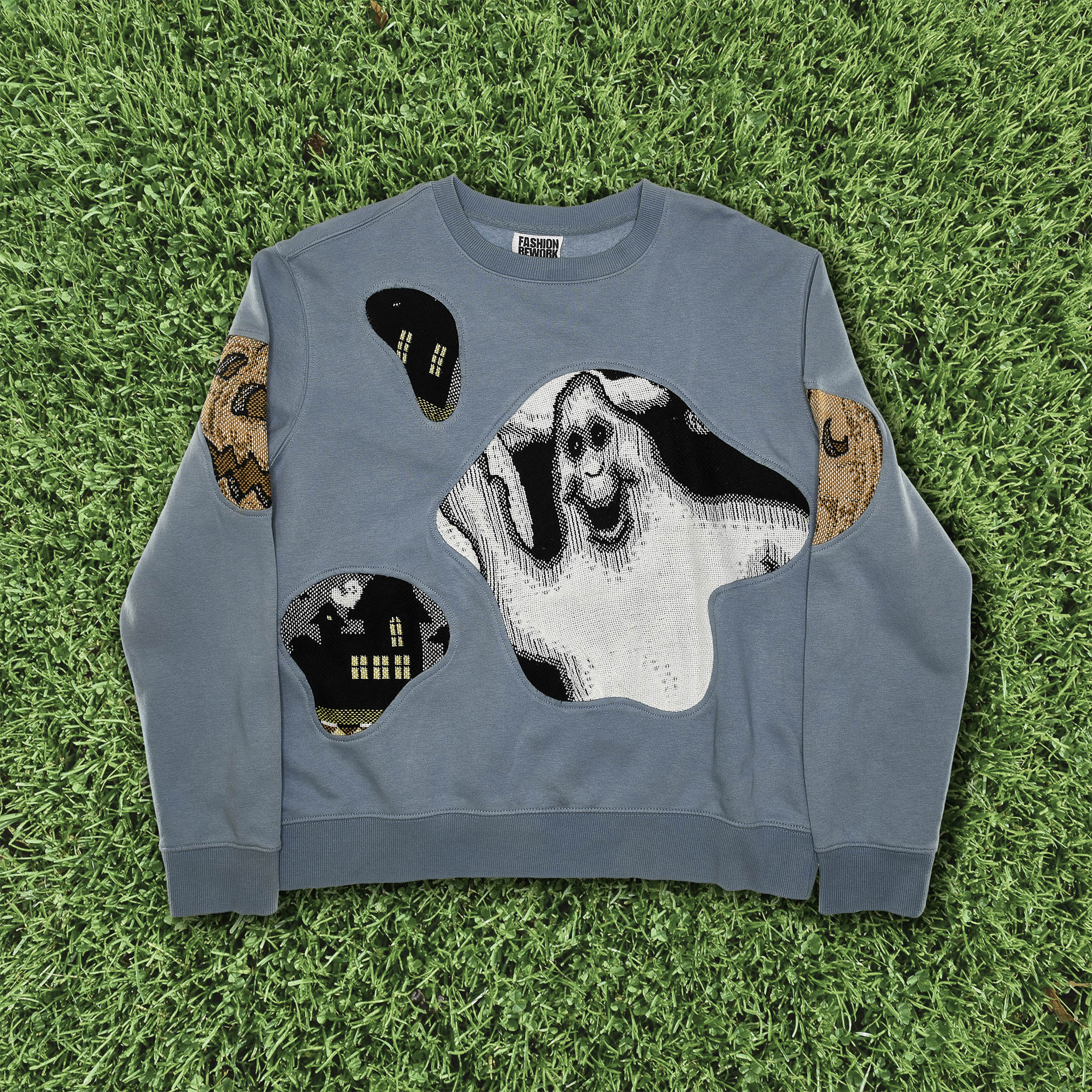 Halloween Amoeba Tapestry Pullover