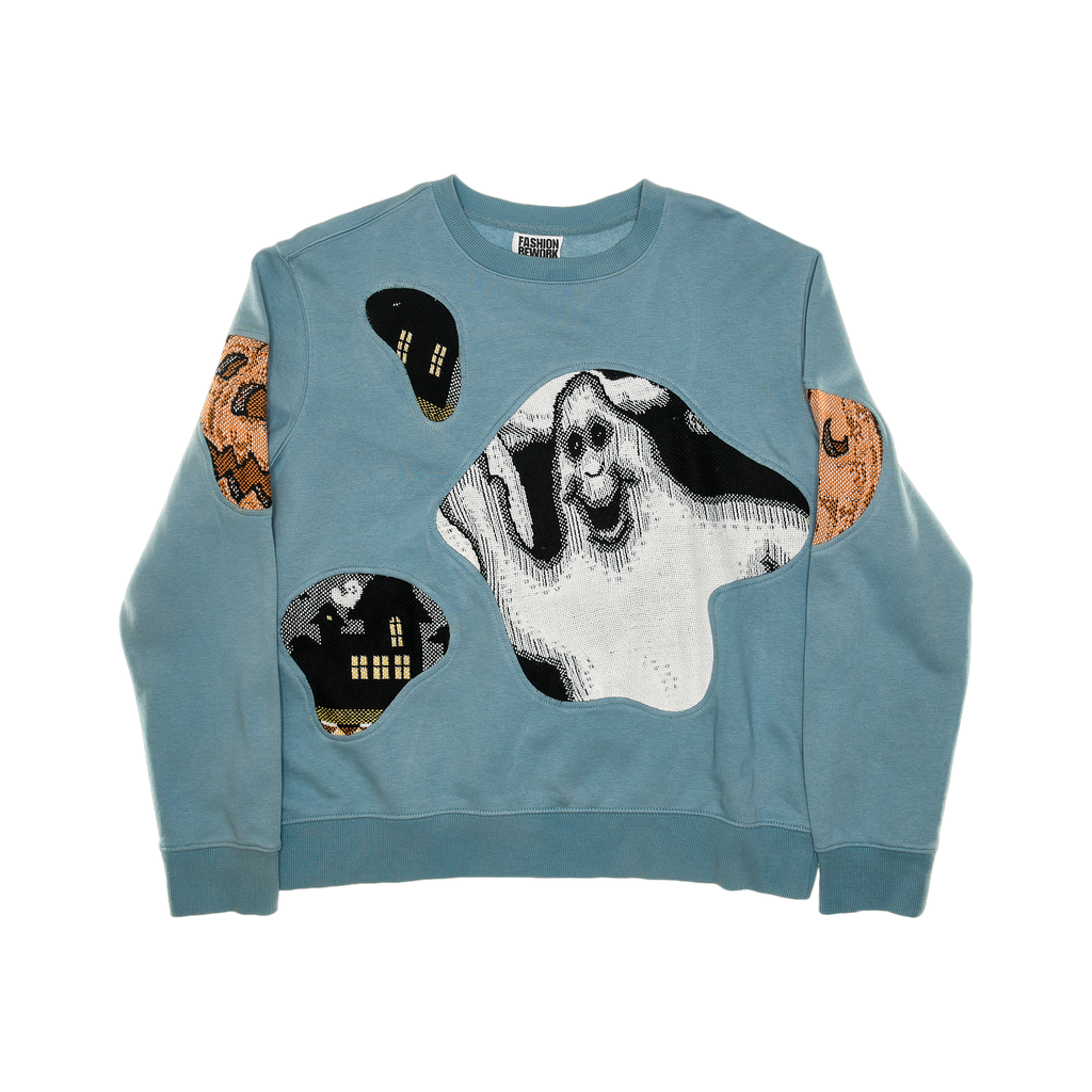 Halloween Amoeba Tapestry Pullover