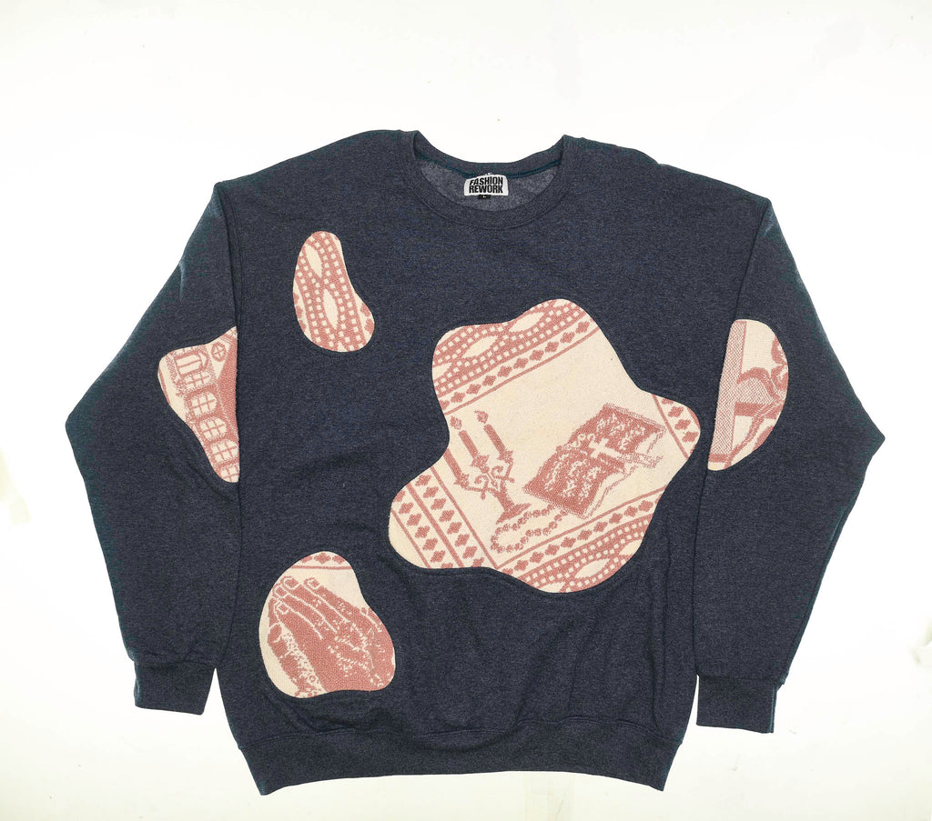 Catholic Prayer Amoeba Tapestry Pullover