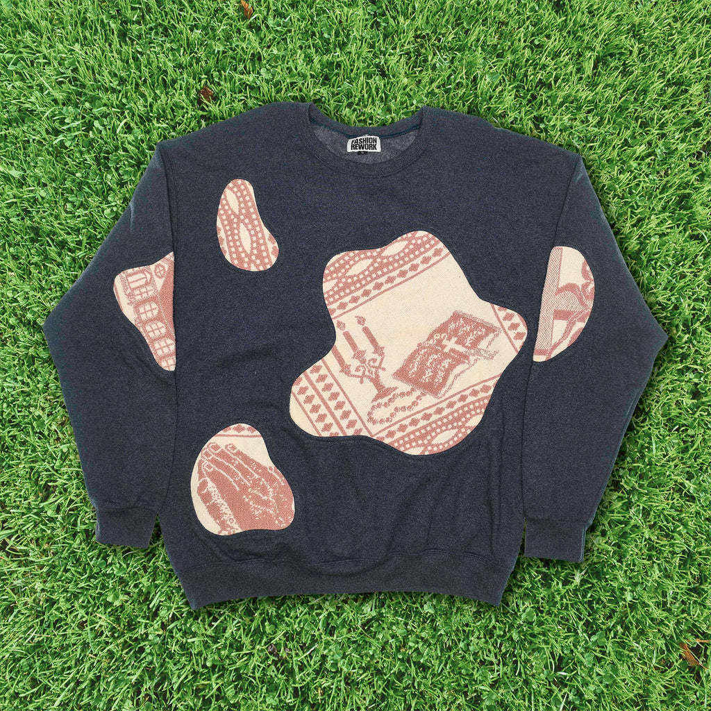 Catholic Prayer Amoeba Tapestry Pullover
