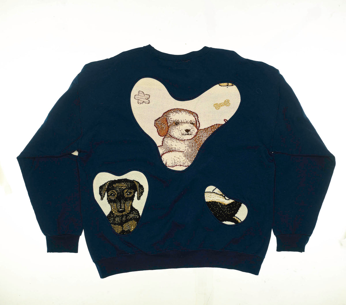 Vintage Puppy Amoeba Tapestry Pullover