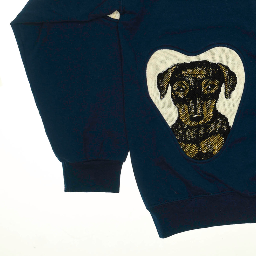 Vintage Puppy Amoeba Tapestry Pullover