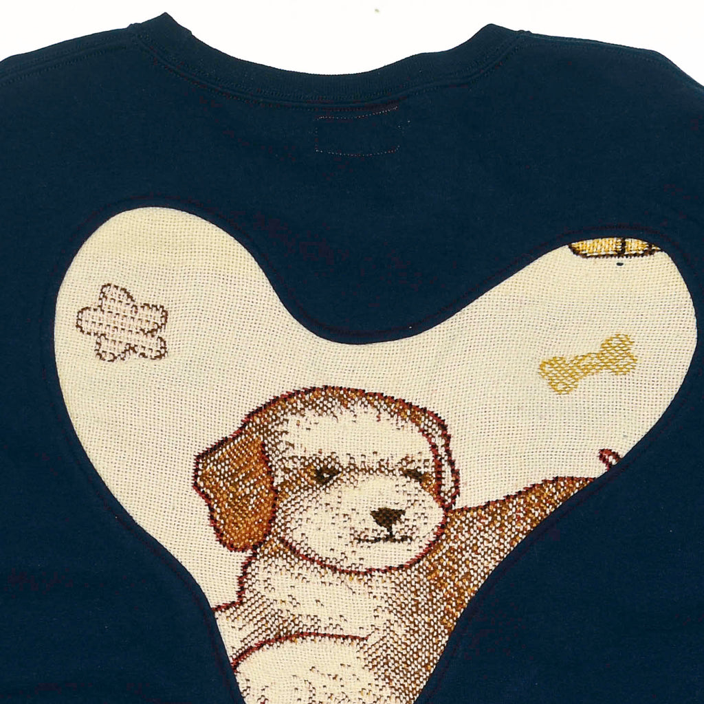 Vintage Puppy Amoeba Tapestry Pullover