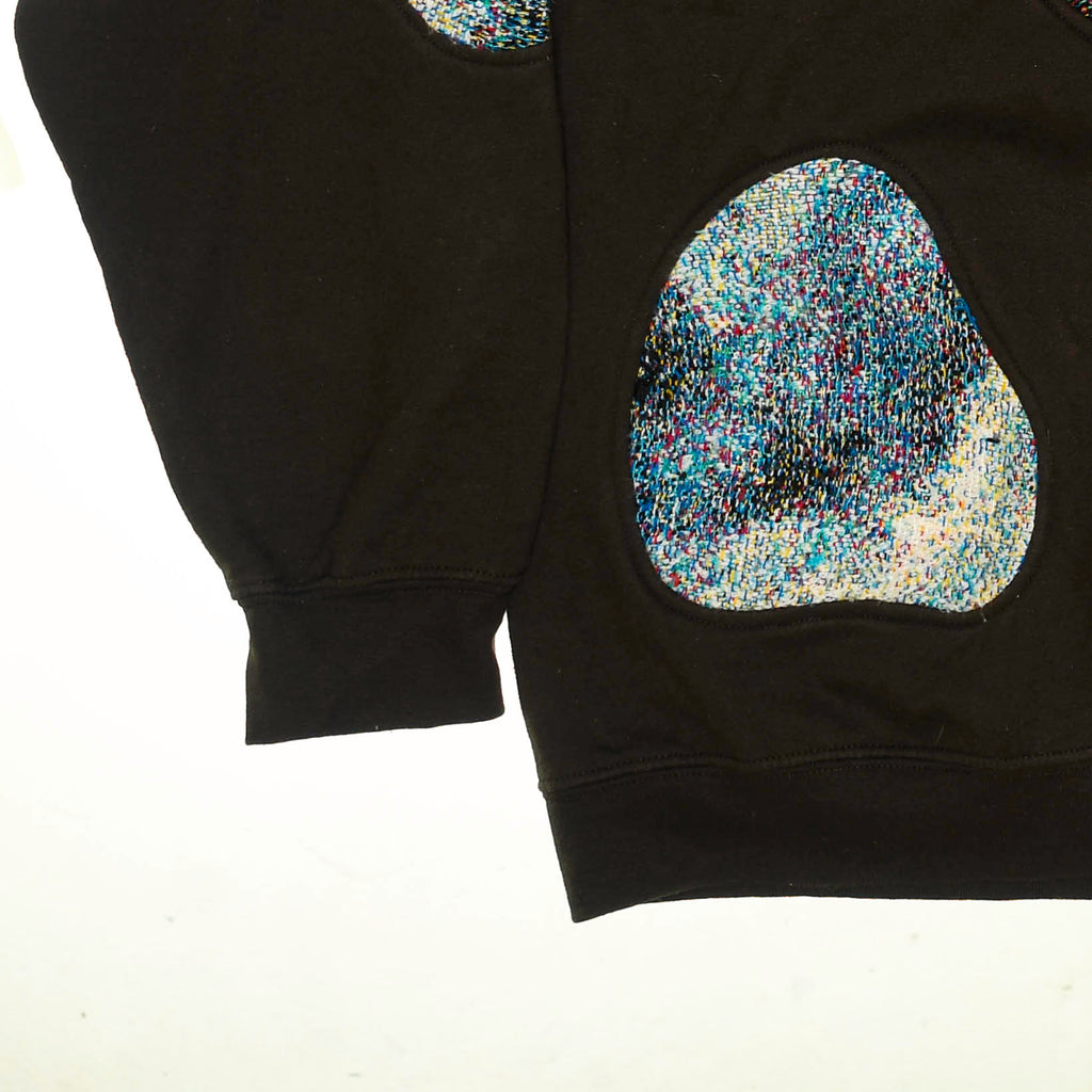 Log Cabin Amoeba Tapestry Pullover