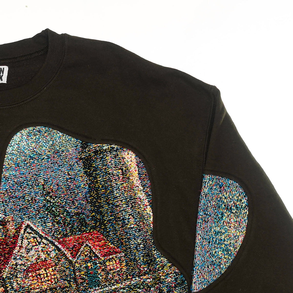 Log Cabin Amoeba Tapestry Pullover