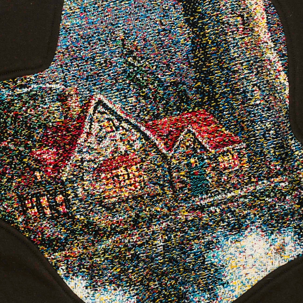 Log Cabin Amoeba Tapestry Pullover