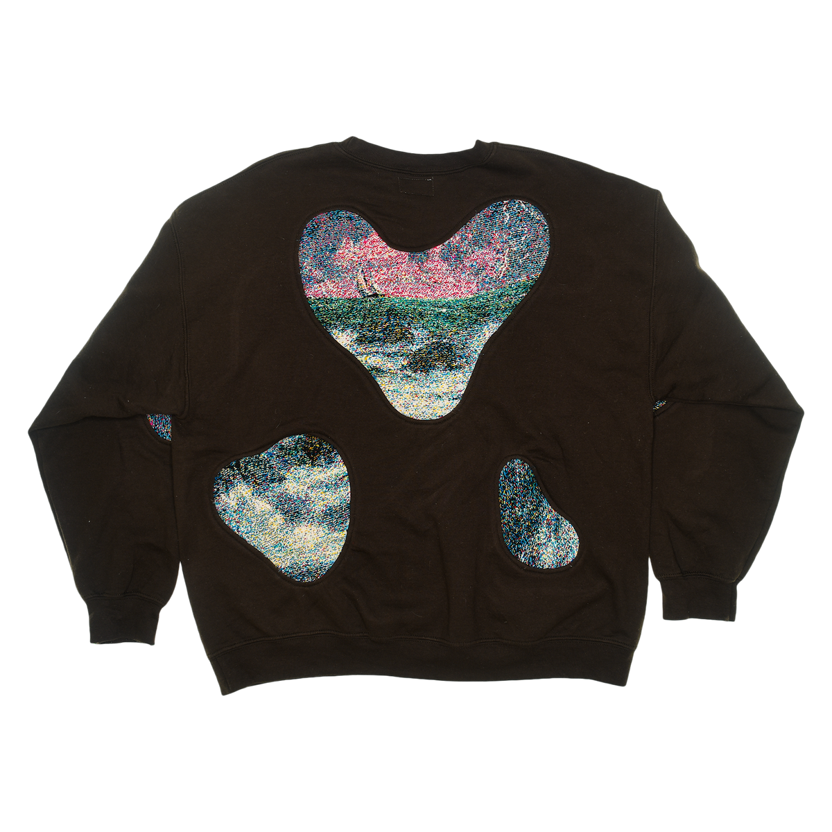 Log Cabin Amoeba Tapestry Pullover