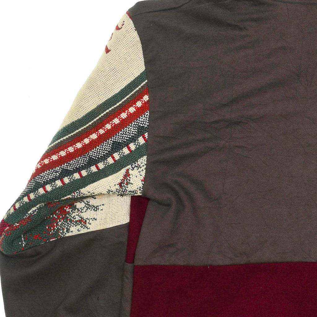 Wildlife Animals Patchwork Tapestry Zip Up