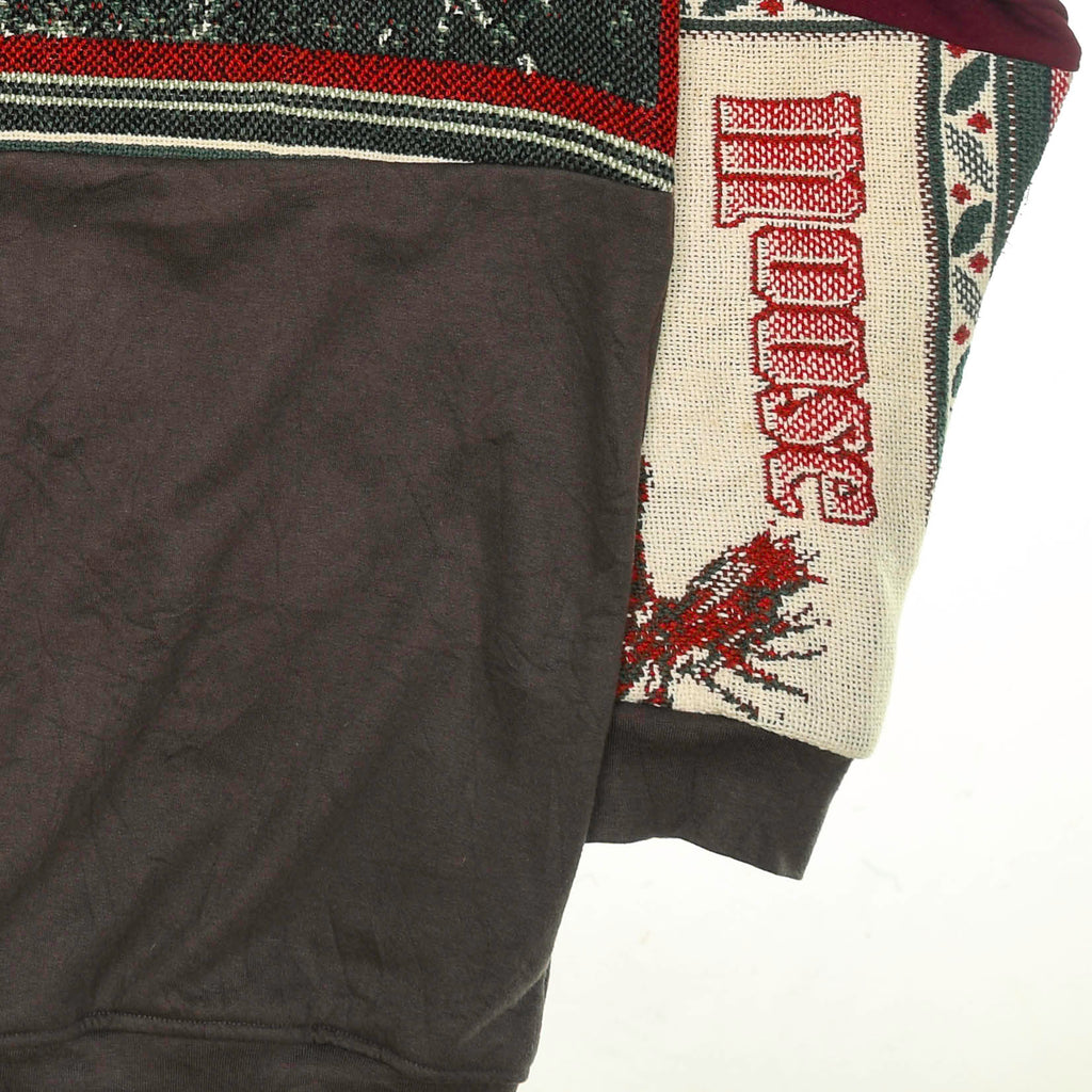 Wildlife Animals Patchwork Tapestry Zip Up